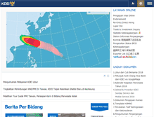 Tablet Screenshot of kdei-taipei.org